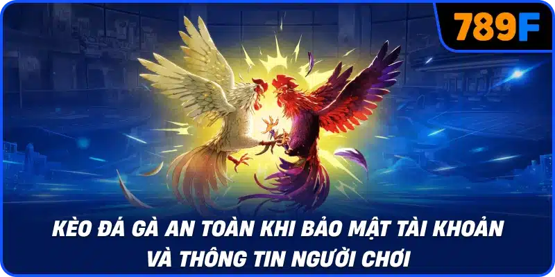 Kèo đá gà an toàn khi bảo mật tài khoản và thông tin người chơi